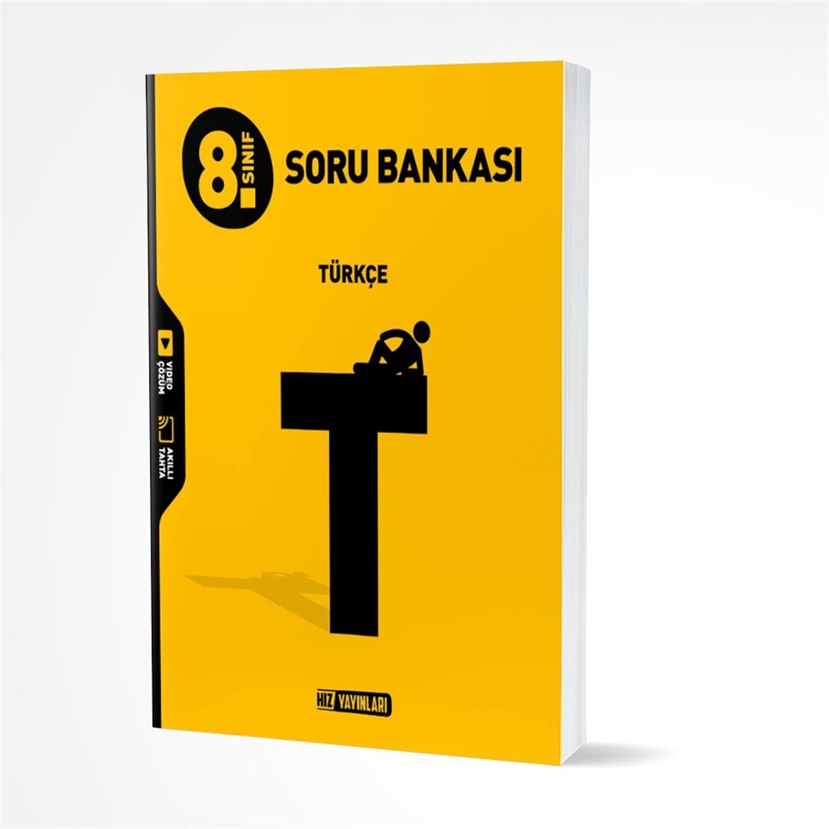 Hız Yayınları 8.Sınıf Türkçe Soru Bankası