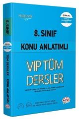 Editör Yayınları 8.Sınıf Tüm Dersler Konu Anlatımlı Mavi Kitap