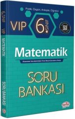 Editör Yayınevi 6.Sınıf VIP Matematik Soru Bankası