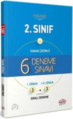 2024 Editör Yayınları 2.Sınıf 6 Deneme Sınavı