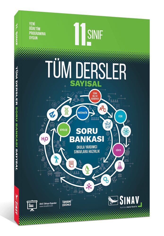 Sınav Yayınları 11.Sınıf Tüm Dersler Sayısal Soru Bankası