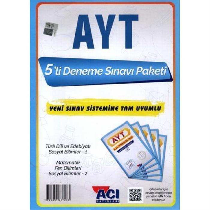 AYT 5 Deneme Açı Yayınları