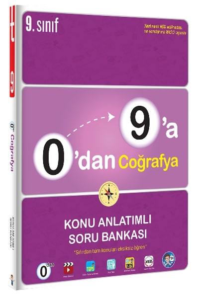 Tonguç 0 dan 9 a Coğrafya Konu Anlatımlı Soru Bankası