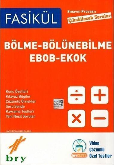 Birey Yayınları Fasikül Bölme Bölünebilme Obeb Okek