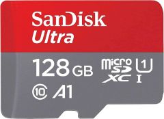 SanDisk Ultra 128GB 140MB/s microSDXC UHS-I Hafıza Kartı SDSQUAB-128G-GN6MN