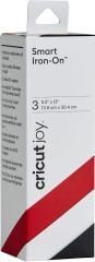 Cricut  Joy Smart Iron On 14X30CM Siyah Beyaz Kırmızı 2007218
