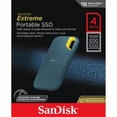 SanDisk Extreme 4TB 1050MB/sn V2 Taşınabilir SSD SDSSDE61-4T00-G25M