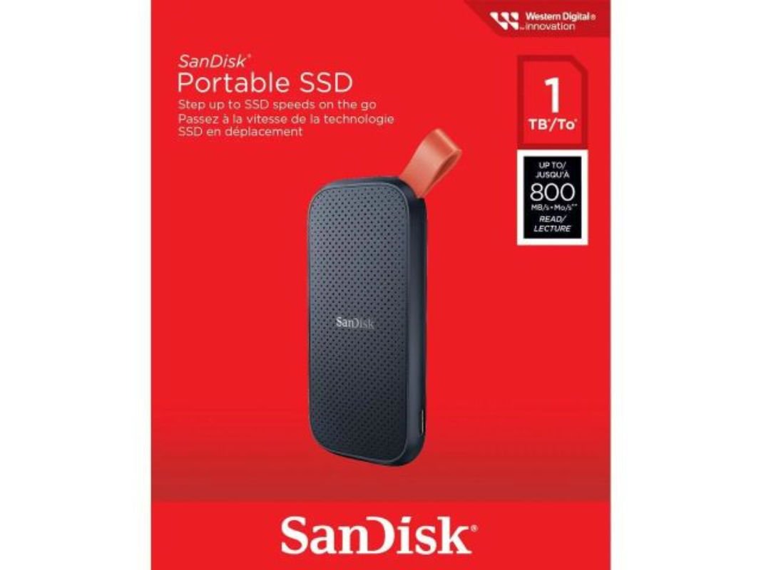SanDisk Portable 1TB 800MB sn Ta nabilir SSD SDSSDE30 1T00 G26 sandisk-portable-1tb-800mb-sn-ta-nabilir-ssd-sdssde30-1t00-g26