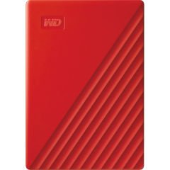 WD My Passport 4TB 2.5 inc USB 3.2 Kırmızı Taşınabilir Disk WDBPKJ0040BRD-WESN