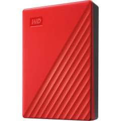 WD My Passport 4TB 2.5 inc USB 3.2 Kırmızı Taşınabilir Disk WDBPKJ0040BRD-WESN