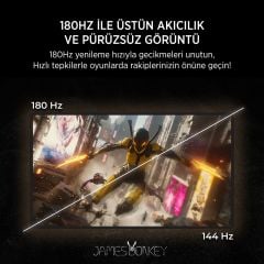 JAMES DONKEY EPİC Q40 27'' 0.5 MS 2K IPS 180 HZ OYUNCU MONİTÖRÜ