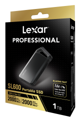 Lexar Professional SL600 1TB 2000MB/s Taşınabilir SSD Disk LSL600X001T-RNBNG