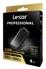 Lexar Professional SL600 4TB 2000MB/s Taşınabilir SSD Disk LSL600X004T-RNBNG