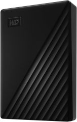 WD My Passport 4TB 2.5 inc USB 3.2 Siyah Taşınabilir Disk WDBPKJ0040BBK-WESN