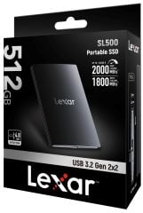 Lexar Professional SL500 512GB 2000MB/s-1800MB/s Taşınabilir SSD LSL500X512G-RNBNG