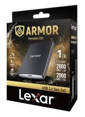 Lexar ARMOR 700 1TB 2000MB/sn Taşınabilir SSD LAR700X001T-RNBNG