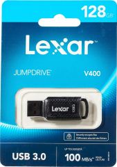 Lexar JumpDrive V400 128GB USB 3.0 Flash Bellek LJDV400128G-BNBNG
