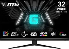 MSI G321Q 31.5 IPS QHD 170HZ 1MS FREESYNC PREMIUM FLAT GAMING MONITOR