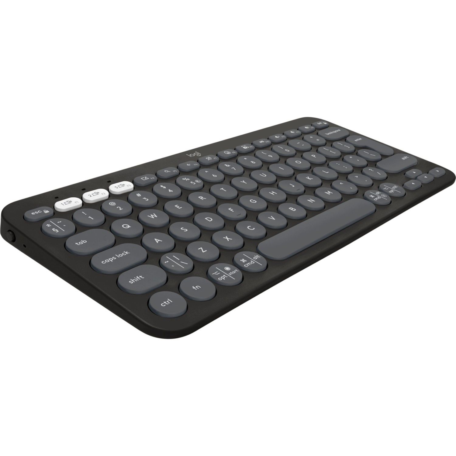 Logitech Pebble Keys 2 K380s Multi-Device Bluetooth Klavye - Grafit 920-011859