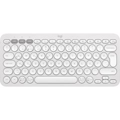 Logitech Pebble Keys 2 K380s Multi-Device Bluetooth Klavye - Beyaz 920-011860