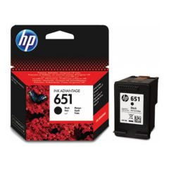 HP C2P10AE (651) SIYAH MUREKKEP KARTUSU 600 SAYFA