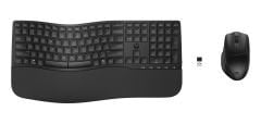 HP 680 Comfort Çift Modlu Unifying Bluetooth Kablosuz Klavye Mouse Seti Siyah 8T6L6AA