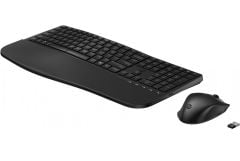 HP 680 Comfort Çift Modlu Unifying Bluetooth Kablosuz Klavye Mouse Seti Siyah 8T6L6AA