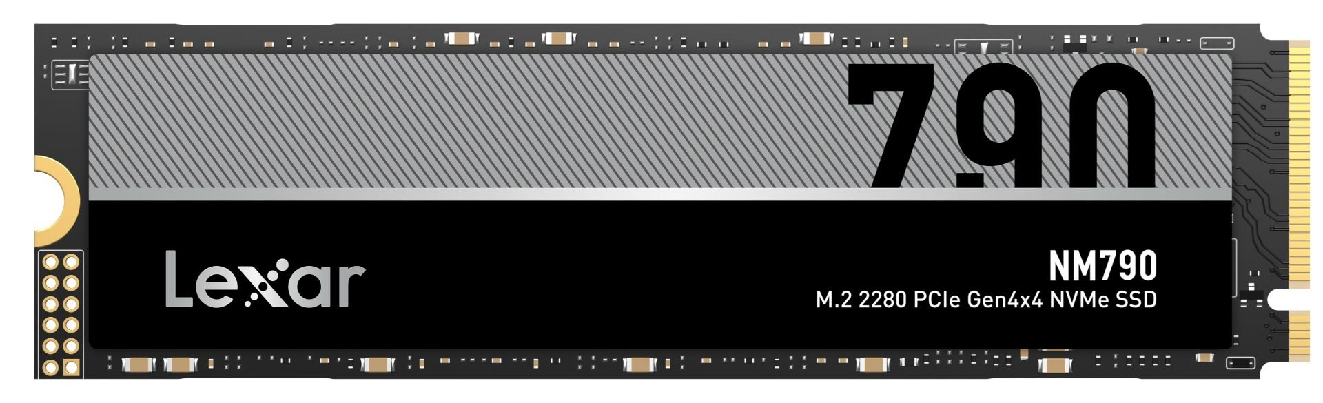 Lexar NM790 1TB 7400MB-6500MB/s M.2 NVMe PCIe Gen4 SSD Disk LNM790X001T-RNNNG