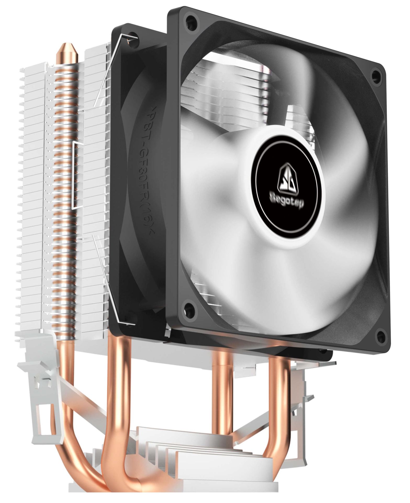 SEGOTEP Wind Clear T2 Siyah 80mm Kule Tipi İşlemci Soğutucu