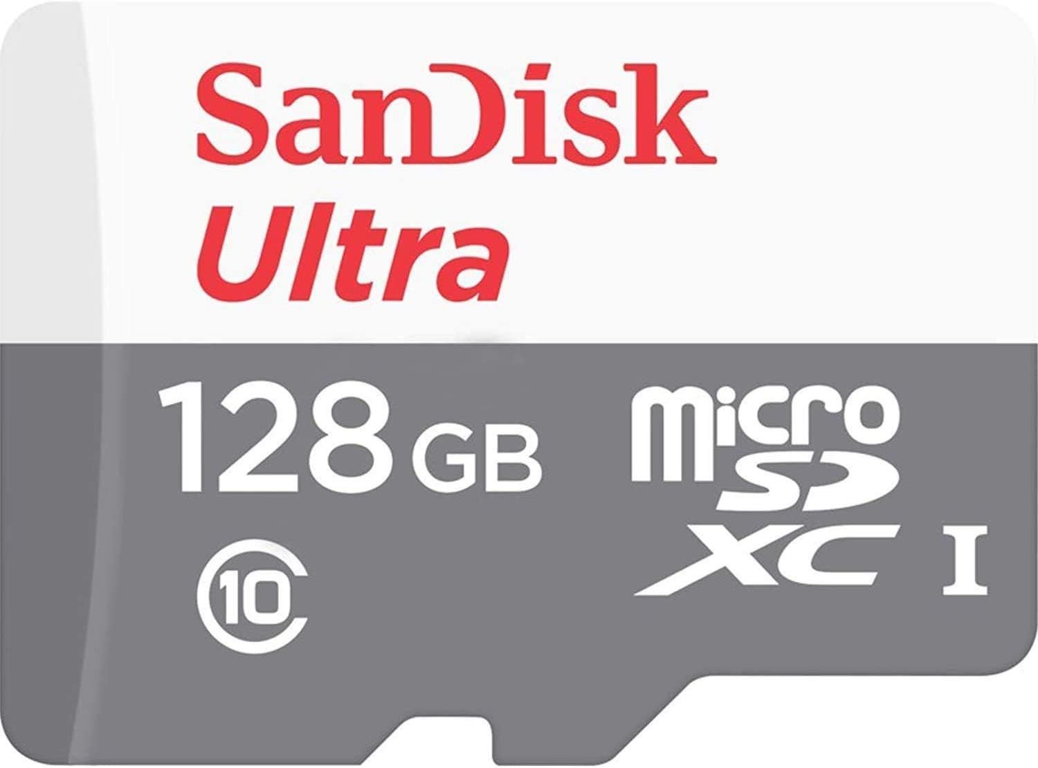 SanDisk Ultra 128GB 100MB/s microSDXC UHS-I Hafıza Kartı SDSQUNR-128G-GN6MN