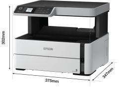 Epson EcoTank M2170 Wi-Fi + Tarayıcı + Fotokopi Mono Çok Fonksiyonlu Tanklı Yazıcı C11CH43403