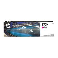 HP 973X Yüksek Kapasiteli Macenta Orijinal PageWide Kartuşu F6T82AE