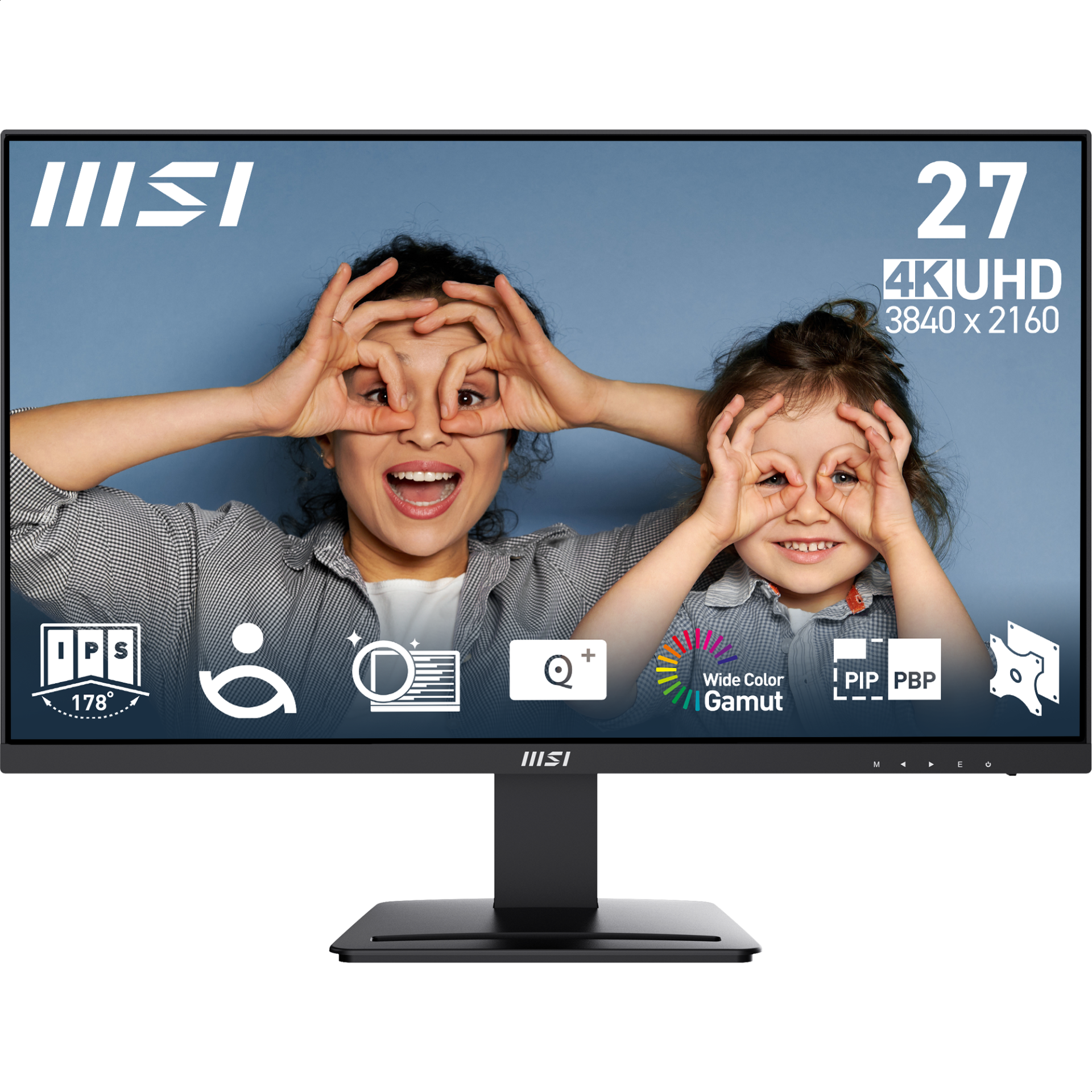 MSI PRO MP273U 27'' UHD FLAT IPS 60HZ 4MS ADAPTIVE-SYNC MONITOR