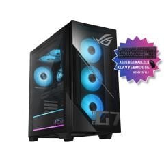Asus ROG G700TF-07265F0260 16GB RTX5070Ti Intel® Core™ Ultra 7 265F 16GB RAM 2TB SSD Masaüstü Gaming PC