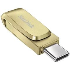 SanDisk Ultra Dual Drive Luxe 512GB Type-C USB 3.2 Flash Bellek Gold SDDDC4-512G-G46GD