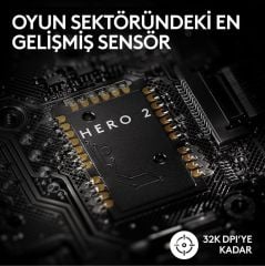 Logitech G PRO X Superlight 2 Lighspeed Kablosuz Oyuncu Mouse - Beyaz 910-006639