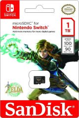 SanDisk Nintendo Switch 1TB 100MB/s microSDXC Hafıza Kartı SDSQXAO-1T00-GN6ZN