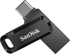 SanDisk Ultra Dual Drive Go 128GB SDDDC3-128G-G46 USB & Type-C Flash Bellek Siyah