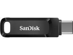 SanDisk Ultra Dual Drive Go 128GB SDDDC3-128G-G46 USB & Type-C Flash Bellek Siyah
