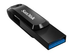 SanDisk Ultra Dual Drive Go 128GB SDDDC3-128G-G46 USB & Type-C Flash Bellek Siyah