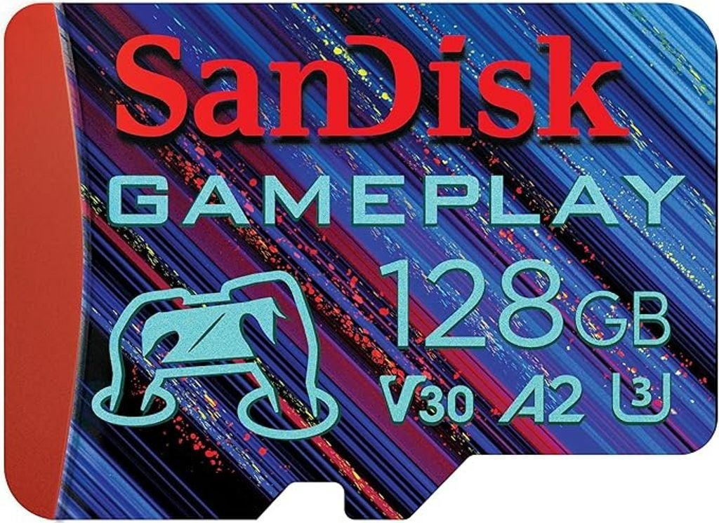 SanDisk GamePlay 128GB SDSQXAA-128G-GN6XN 190/130MB/s 4K UHD microSDXC A2 V30 Gaming Hafıza Kartı