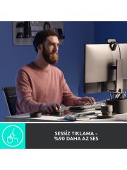 Logitech MX MASTER 3S Kablosuz Performans Mouse - 910-006559
