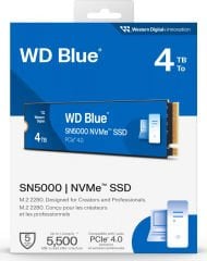 WD Blue SN5000 4TB WDS400T4B0E 5500/5000MB/s PCIe Gen4 x4 M.2 2280 NVMe SSD