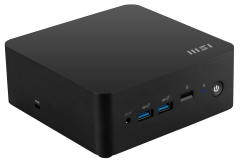 MSI CUBI NUC 1M-002EU CORE 5 120U 8GB DDR5 512GBB SSD W11PRO SIYAH MINI DT PC