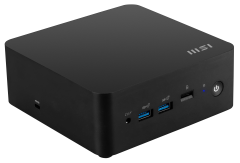 MSI CUBI NUC 1M-002EU CORE 5 120U 8GB DDR5 512GBB SSD W11PRO SIYAH MINI DT PC