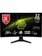 MSI MAG 32C6 31.5'' FHD CURVE VA 180HZ 1MS ADAPTIVE-SYNC GAMING MONITOR