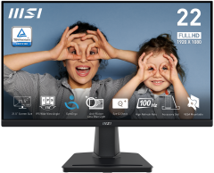 MSI 21.5 PRO MP225 1920x1080 (FHD) 16:9 FLAT IPS 100HZ 1MS ADAPTIVE-SYNC MONITOR
