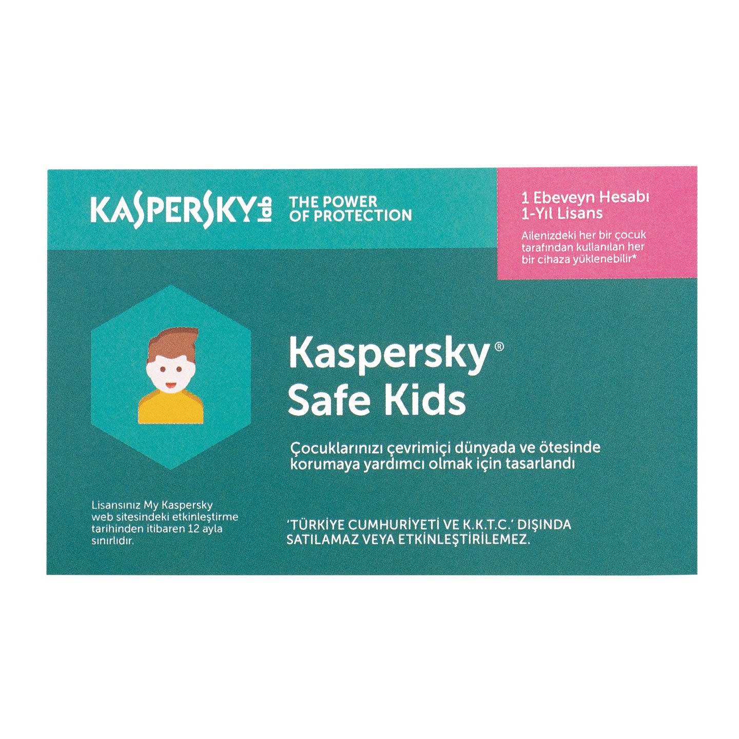 KASPERSKY SAFE KİDS  (1 KULLANICI 1 YIL)