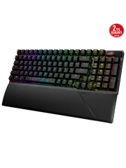 KB Asus ROG Strix Scope II 96 Wireless NX Snow Switch RGB Mekanik Kablosuz Gaming Klavye 90MP037A-BKYA00