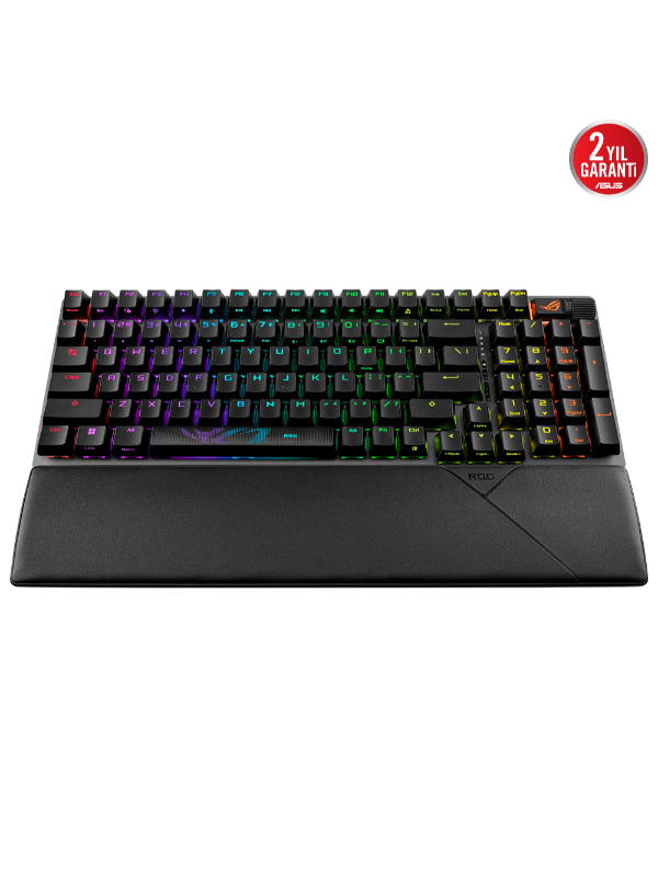 KB Asus ROG Strix Scope II 96 Wireless NX Snow Switch RGB Mekanik Kablosuz Gaming Klavye 90MP037A-BKYA00